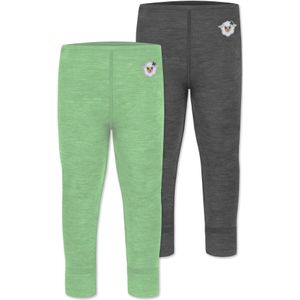 normani Onderbroek  antraciet / groen / wit