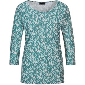 Goldner Shirt  groen / wit