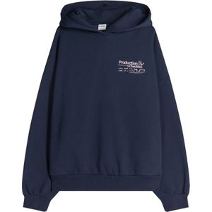 Bershka Sweatshirt  marine / sering / wit