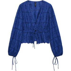 MANGO Blouse 'ZELDA'  blauw