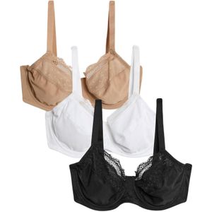 Marks & Spencer BH  beige / zwart / wit