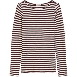 Marc O'Polo - Slim Fit Shirt - Gestreept - Lange Mouwen - Puur Katoen