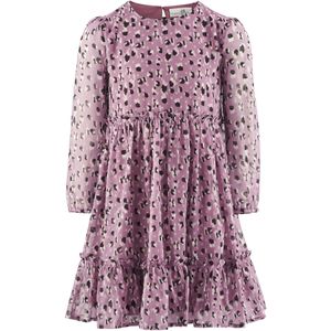 happy girls Jurk  orchidee / rosé / zwart