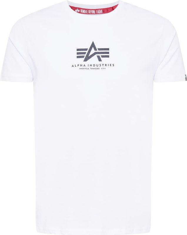 Alpha Industries - Basic T ML - T-shirt - Zwart - 100% Katoen