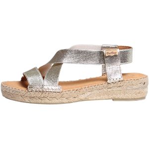 Toni Pons - Eire-rc - Espadrilles - Metallic - Jute Sleehak 3.5 cm