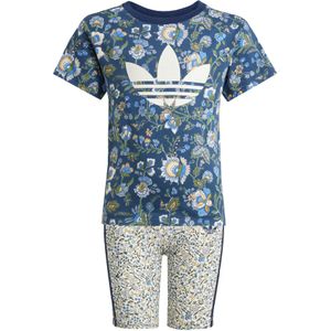 adidas - Originals X Liberty London - Trainingspak - Blauw - Katoen Jersey