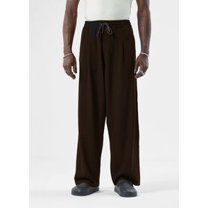 VAMOS CLO Bandplooibroek  bruin