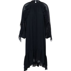 Ana Alcazar Avondjurk ' Ablya '  zwart