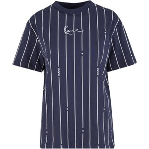 Karl Kani Shirt 'Os'  blauw / wit