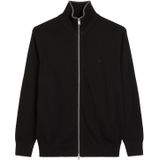 Marc O'Polo - Gebreid Vest - Zwart - Bio-Baumwoll-Schurwoll-Mix