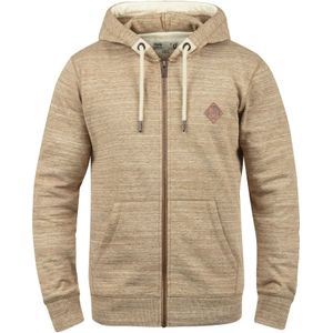 !Solid Sweatvest 'Craig'  beige gemêleerd