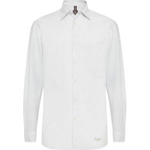 Boggi Milano Overhemd  lichtgrijs