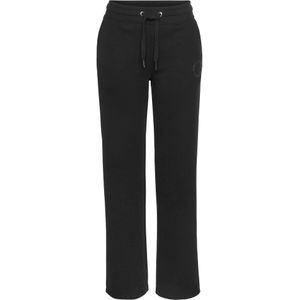 Relaxbroek - Zwart - Katoen - Logoborduursel - Steekzakken
