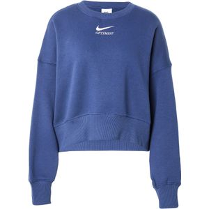 Nike Sportswear Sweatshirt 'PHNX FLC'  navy / wit