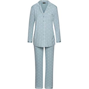 VIVANCE Pyjama 'Dreams'  lichtblauw / wit