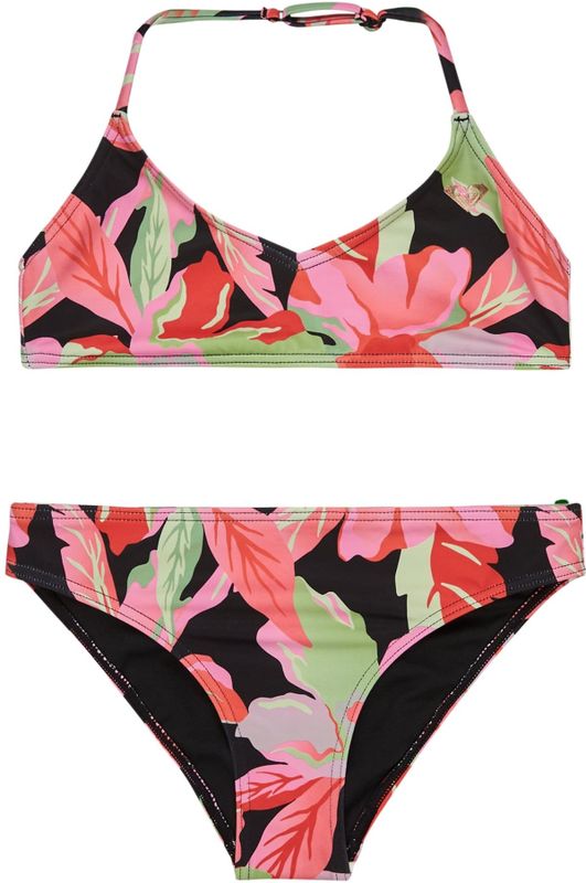 Roxy - Active Rg-Collectie - Tweedelige Zwemset - Zwart - Gerecycled Polyester