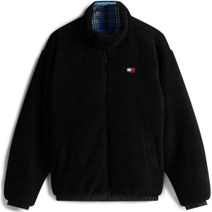 Tommy Jeans Tussenjas  blauw / azuur / zwart / wit