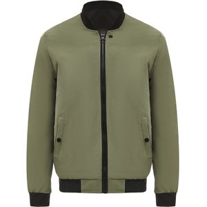 fernell Tussenjas  olijfgroen / zwart