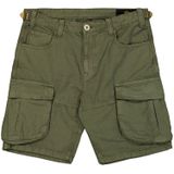 Alpha Industries - Canvas Cargo Short - Cargobroek - Loose Fit