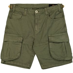 Alpha Industries - Canvas Cargo Short - Cargobroek - Loose Fit