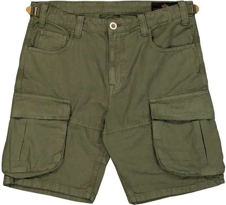 Alpha Industries - Canvas Cargo Short - Cargobroek - Loose Fit