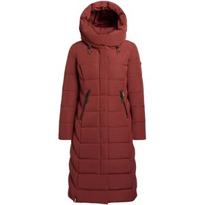 khujo Wintermantel 'Sensy-YM'  donkerrood