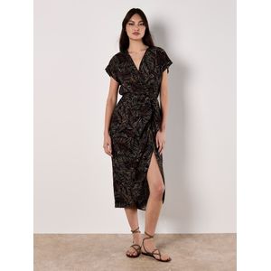 Apricot Jurk  pink / zwart / wit