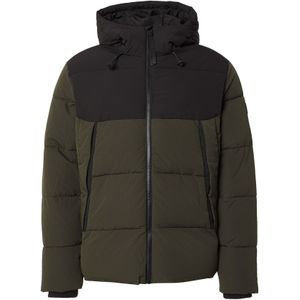 Only & Sons Winterjas 'ONSPETE'  olijfgroen / zwart