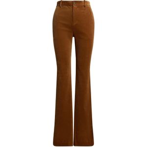 Lauren Ralph Lauren - KAEDEN - Broek - Cognac - Flared - High Waist