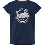 Hummel - Functioneel Shirt - Marine / Grijs - Sportshirt