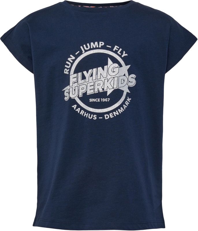 Hummel - Functioneel Shirt - Marine / Grijs - Sportshirt