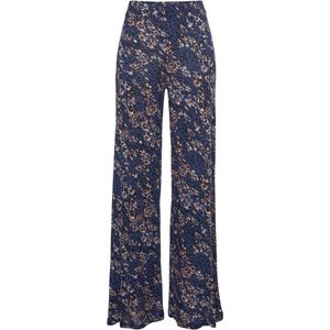 Harembroek - Blauw/Rosé - Comfortabele Zomerbroek - Wijde Pasvorm