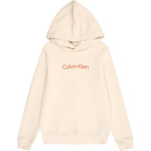 Calvin Klein Jeans Sweatshirt  lichtbeige / rood
