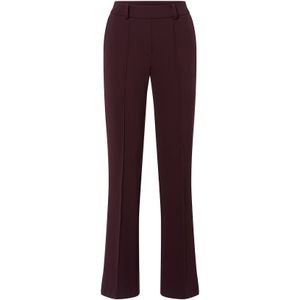 Cambio Bandplooibroek ' Francoise '  aubergine