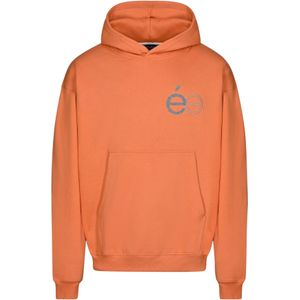 ESTEEM Sweatshirt  lichtgrijs / donkeroranje