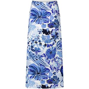 Fabienne Chapot Rok 'Laurie'  blauw / lichtblauw / zwart / wit