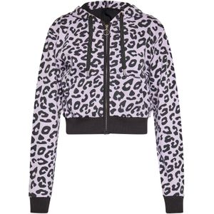 MYMO Sweatshirt  lichtlila / zwart