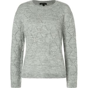 MORE & MORE Trui  zilvergrijs