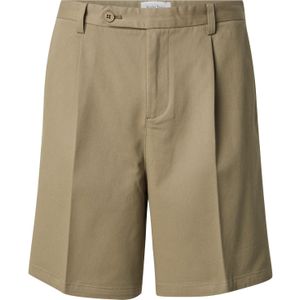 TRAPP Bandplooibroek  taupe / kaki