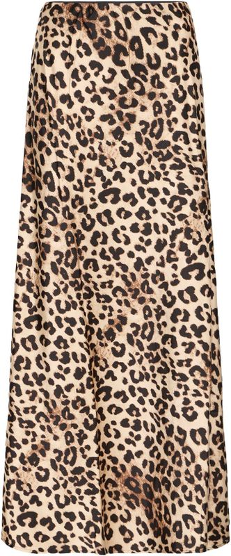 ICHI - IXENDRA - A-lijn Rok - Nude / Lichtbruin / Donkerbruin