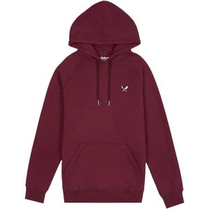 Distorted People Sweatshirt 'Classic'  bourgogne / wit