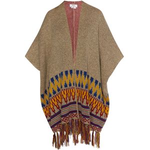usha FESTIVAL Cape  beige / gemengde kleuren