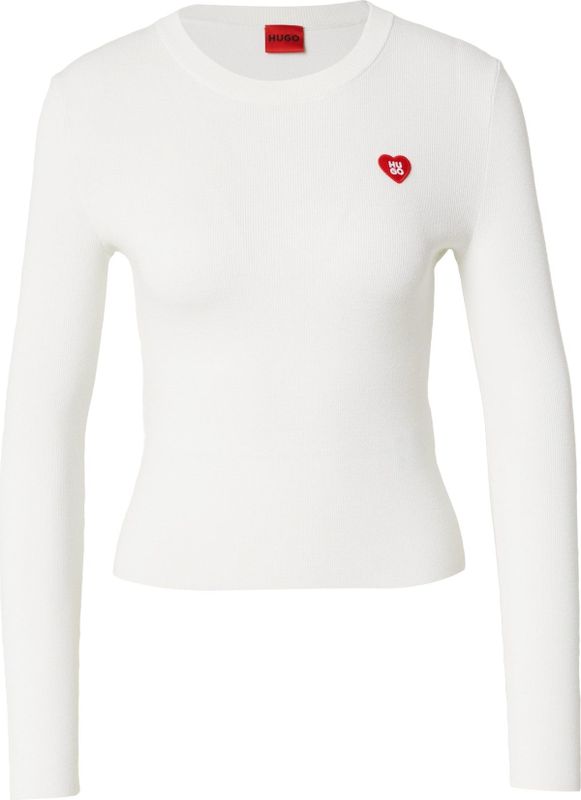 HUGO Trui 'Sarpha'  wit