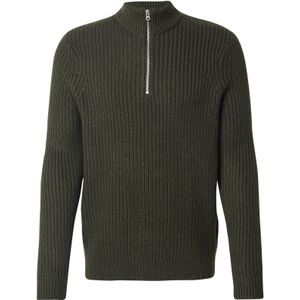 ONLY & SONS - ONSROLF REG HALF ZIP NECK KNIT - Pullover - Rosin