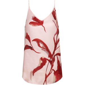 Mey Top 'Iced Winter'  beige / pastelroze / rood