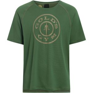 GOLD´S GYM APPAREL Shirt 'Kurt'  goudgeel / kaki