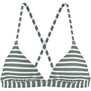 VENICE BEACH Bikinitop  jade groen / wit