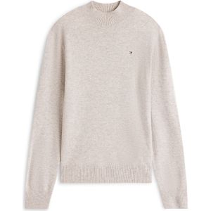 TOMMY HILFIGER - Trui - Lichtgrijs - Normale Pasvorm - Lange Mouw