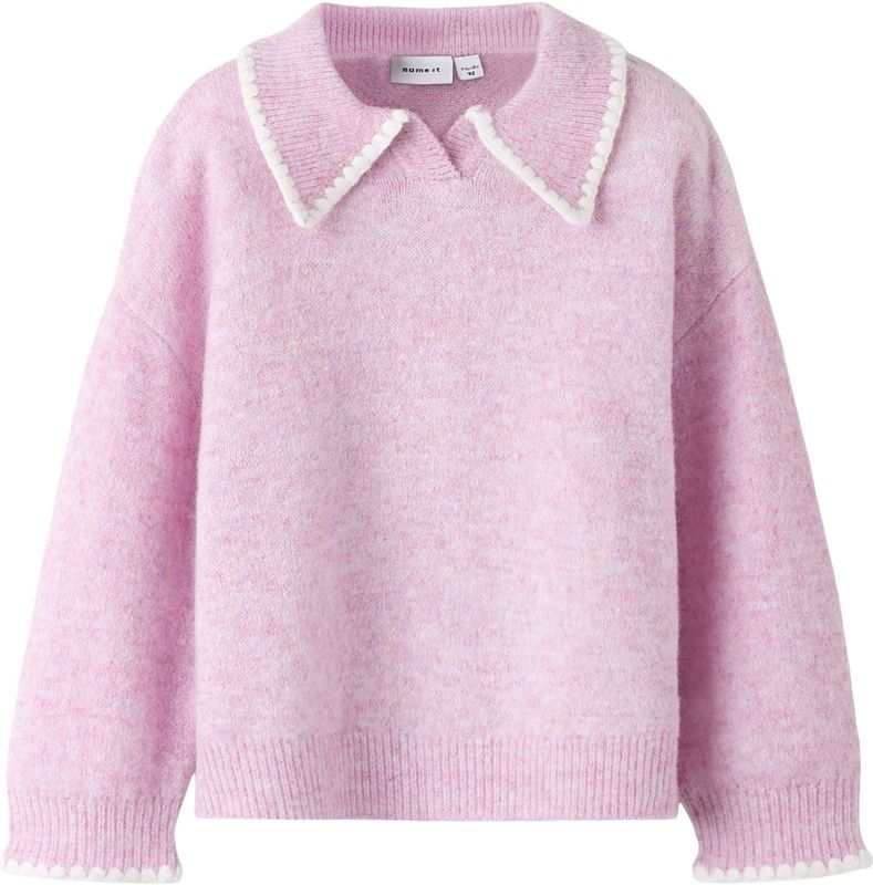 Gebreide Trui - Polo - Lange Mouwen - Regular Fit