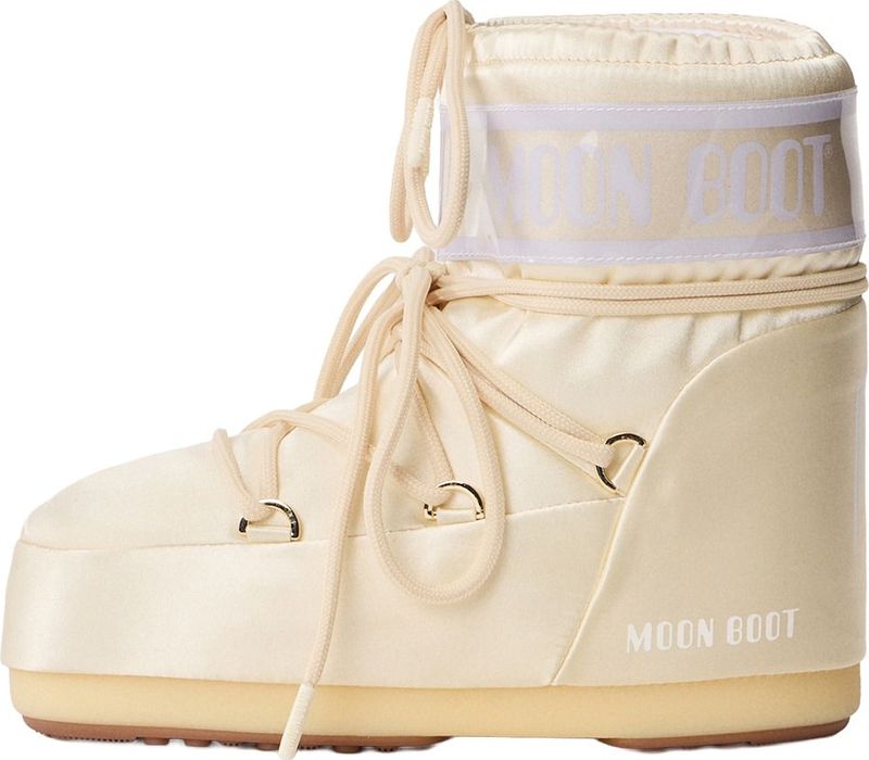 Moon Bootvoor vrouwen. 80D1409660 Icon Lage Parelmoeren Enkellaarsjes roze (36/38), Plat, Veters, Casual